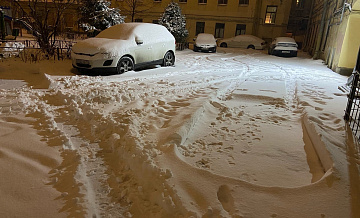 Санкт-Петербург снежный